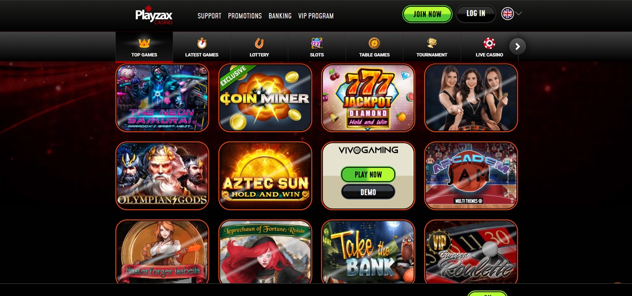 playzax casino reviews